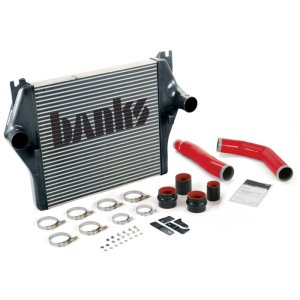 Dodge Ram 3500 Intercooler Kit - Banks Power - Techni-Cooler - Red - `07-`08